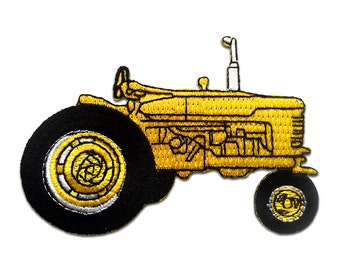 M A N Patch Traktor Oldtimer Bulldog Bügelbild grün Aufnäher