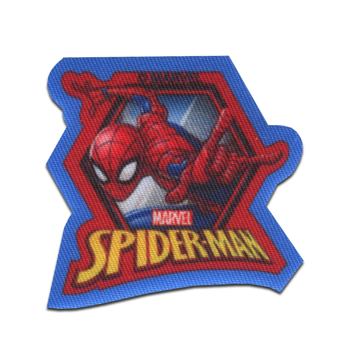 Marvel © Spiderman Comic 2 Iron on Patches, Size 2,14 X 2,30 Inch 