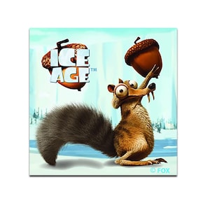 Ice Age Scrat holding a nut - Ecusson patches patch