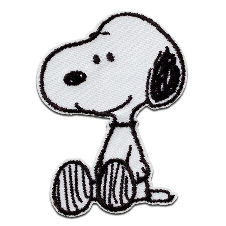 Peanuts © Snoopy Iron on Patches Adhesive Emblem Stickers Etsy