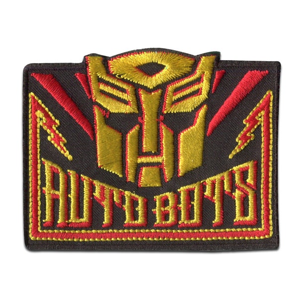 Hasbro © Transformers Autobots - Iron on patches, size - 7,1 x 5,5 cm