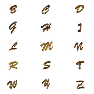 Alphabet Buchstaben Einzeln Auswählbar - Aufnäher, Bügelbild, Aufbügler, Applikationen, Patches, Flicken, Zum Aufbügeln, Größe -