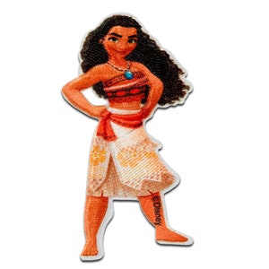 Disney © Vaiana, la Légende du bout du monde Fille en chef - Ecusson patches patch