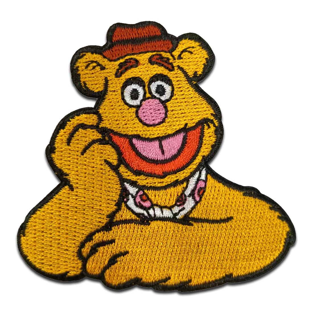Iron on Patches - the Muppets Fozzie Bear Disney Comic Children – Orange –  6,2 X 6,5 Cm - Application Badges - Etsy, image size:1100x1100