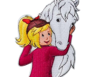 Bibi & Tina © Bibi - Iron on patches, size - 2,4 x 3,2 inches