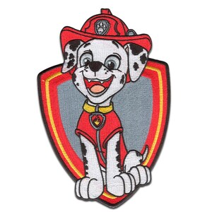 Paw Patrol Marshall XL Enfants - Ecusson Patches Appliques, Taille - 13 x 19 cm
