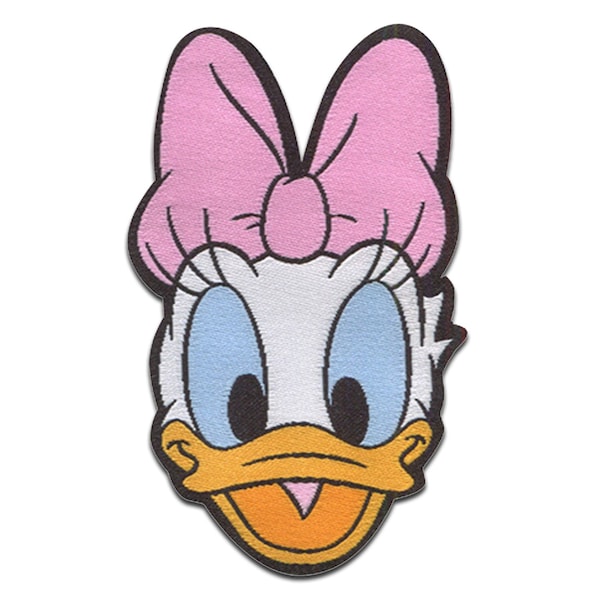 Disney © Mickey Mouse Daisy Duck - Iron on patches, size - 2,91 x 1,77 inches