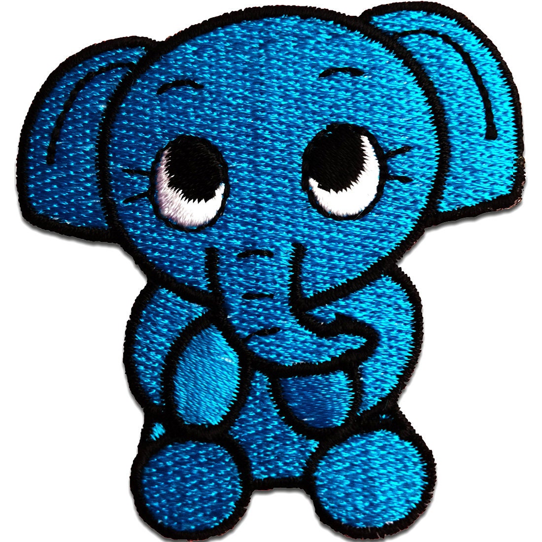 Elefant Patch - Bügelbld Elefant Aufnäher - Bügelbld Elefant Aufnäher