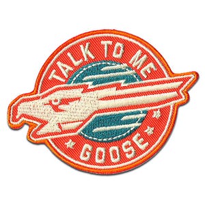 Top Gun Maverick Goose - Iron On Patches Emblem, Size - 2.17 x 2.83 inches