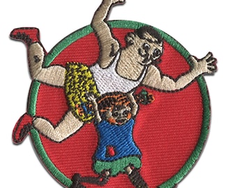 Pippi Longstocking © captain strong - Application Patches emblem