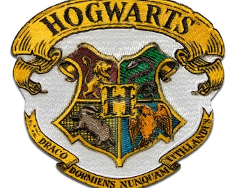Harry Potter © Hogwarts Crest - Application / Patches