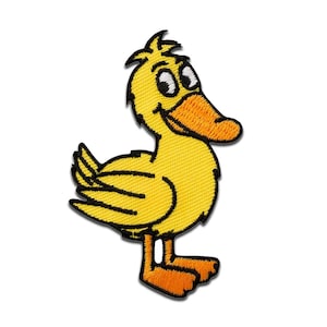 The Mouse Duck - Iron On Patches Emblem, Size - 2.76 x 1.89 inches