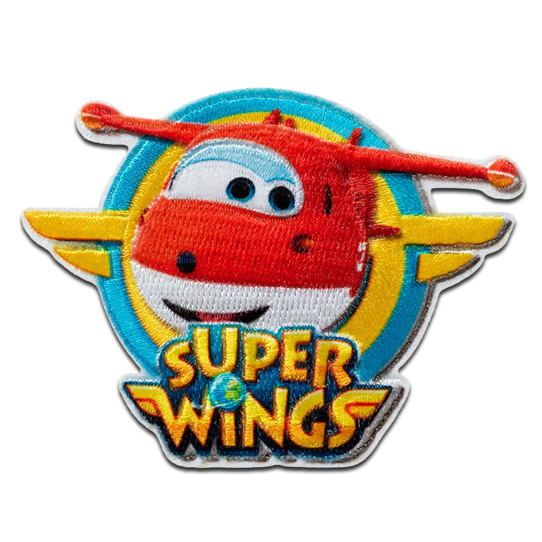 Super Wings © Jett Iron on Patches Adhesive Emblem Stickers Etsy