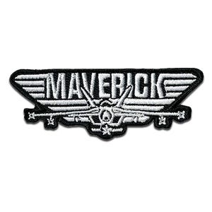Top Gun Maverick Insigne - Ecusson Patches Appliques, Taille - 2,6 x 6,9 cm