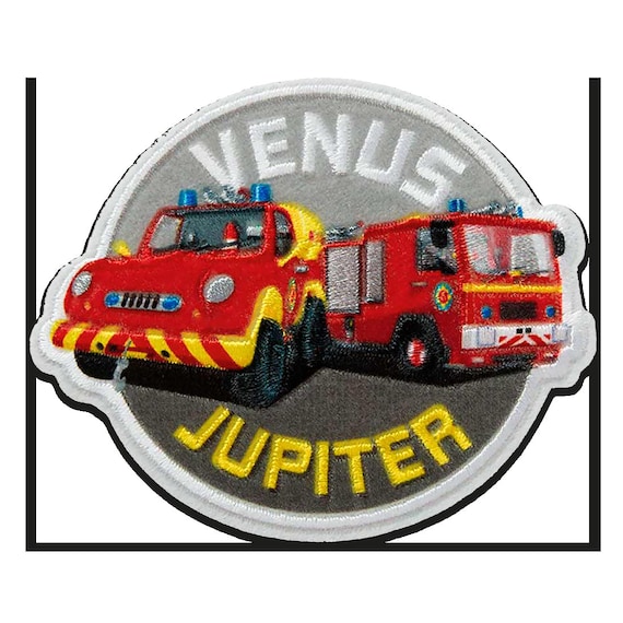 emmer onderschrift Alaska Fireman Sam © Venus Jupiter Fire Truck Iron on Patches - Etsy