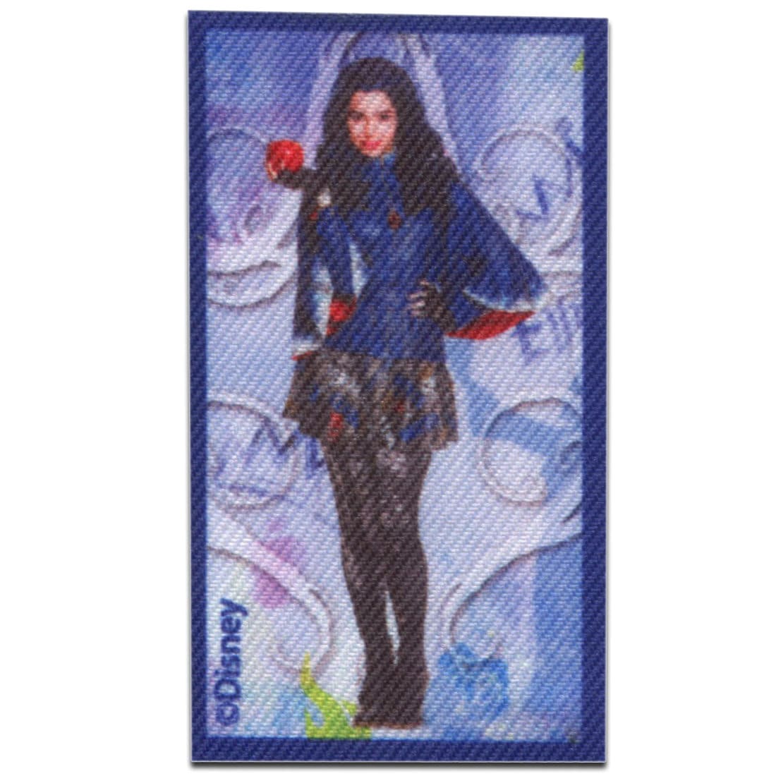 Disney © Descendants Evie Apple - Iron on patches, size - 7,3 x 4,1 cm