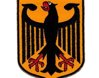 Iron on patches - flag coat of arms Germany Eagle Federal eagle - Application