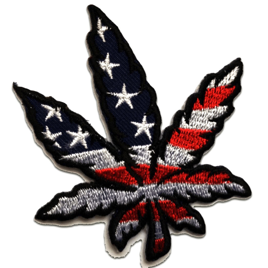 USA Marijuana Cannabis Weed Iron on patches adhesive emblem Etsy