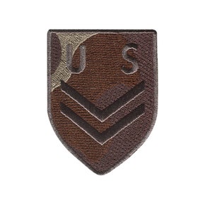 US Army Military - Iron On Patches Adhesive, Size - 4,7 x 6,3 cm