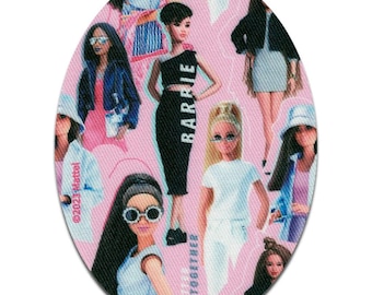 Barbie © Catwalk - Iron On Patches Adhesive Emblem, Size - 11 x 8 cm