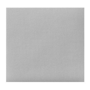 Könnte beinhalten: Nahaufnahme eines einfarbigen, hellgrauen Stoffes mit einer dezenten gewebten Textur.