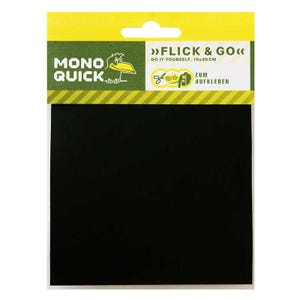 Adhesive patches black - Iron on patches, size - 4 x 8 inches