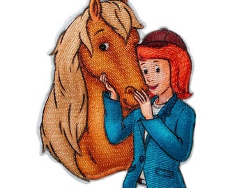 Bibi & Tina © Tina - Iron on patches, size - 2,4 x 3,24 inches