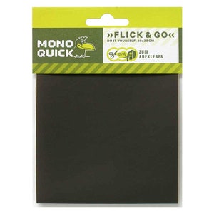Adhesive patches brown - Iron on patches, size - 4 x 8 inches