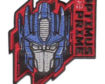 Hasbro © Transformers Optimus Prime - Iron on patches, size - 7 x 8,2 cm