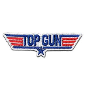 Top Gun Maverick Logo - Iron On Patches Emblem, Size - 0.83 x 2.80 inches