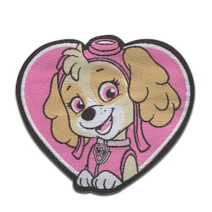 Paw Patrol © Skye - Iron on patches adhesive, size - 2,48 x 2,08 inches