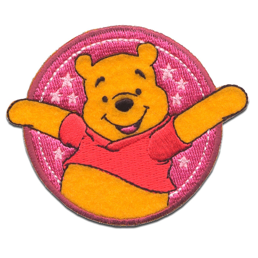 Disney Winnie The Pooh Embroidered Iron On Patch - LICENSED 008-N