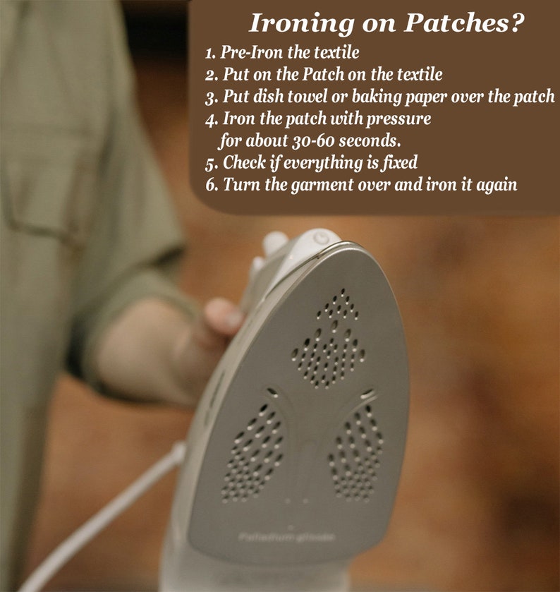 SpongeBob SquarePants Patrick Embroidered - Iron On Patches Adhesive Emblem Stickers Appliques, Size - 5 x 7,1 cm image 5