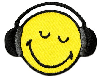 Smiley kopfhörer - Betrachten Sie dem Gewinner