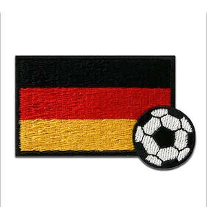 Iron on patches - Soccer Ball Sports - Application Embroided badges