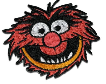 Ecusson - The Muppets Animal Disney Comic enfants – orange – 6,6 x 5,5 cm - patches brode appliques