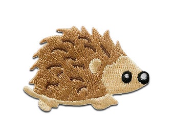Iron on patches - hedgehoganimal children – 1.97 x 1.38 inches - Application