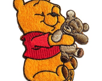 Winnie the Pooh Patches Iron on , Pooh Iron on Patches ,embroidered Patch  Iron, Patches for Jacket ,logo Back Patch, Patches for Hats 