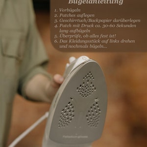 SpongeBob SquarePants Patrick Embroidered - Iron On Patches Adhesive Emblem Stickers Appliques, Size - 5 x 7,1 cm image 3