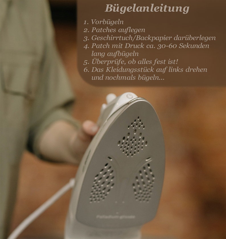 SpongeBob SquarePants Patrick Embroidered - Iron On Patches Adhesive Emblem Stickers Appliques, Size - 5 x 7,1 cm image 3