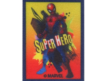 Marvel © Spiderman Comic Super Hero - Iron on patches, size - 1,95 x 2,69 inch