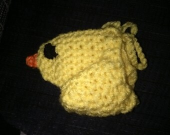 Baby chick Willie warmer, micro size,  novelty gift, gag gift,  dick warmer, penis sweater, white elephant gift