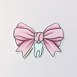 Tandstrikstickers | glanzende sticker