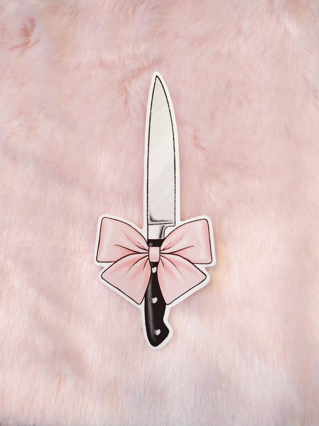 Pretty Knife Sticker Knife Play Dollcore Creepy Cute Yami Kawaii Morute