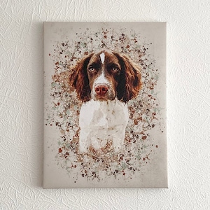 Dog Portrait, Pet Portrait, Portrait Print, Pet Print, Custom Portrait, For Pet Lovers, For Dog Lovers, Printable Portrait, Digital Portrait