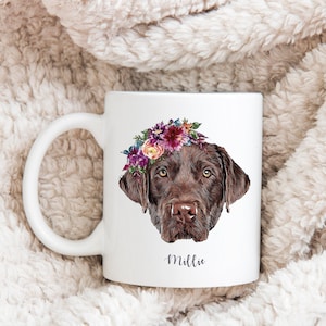 Dog Mug Personalized, Dog Dad Gift, Pet Custom Mug, Portrait Mug, Dog Mum Mug, Dog Dad Mug, Dog Portrait, Pet Lovers Gift