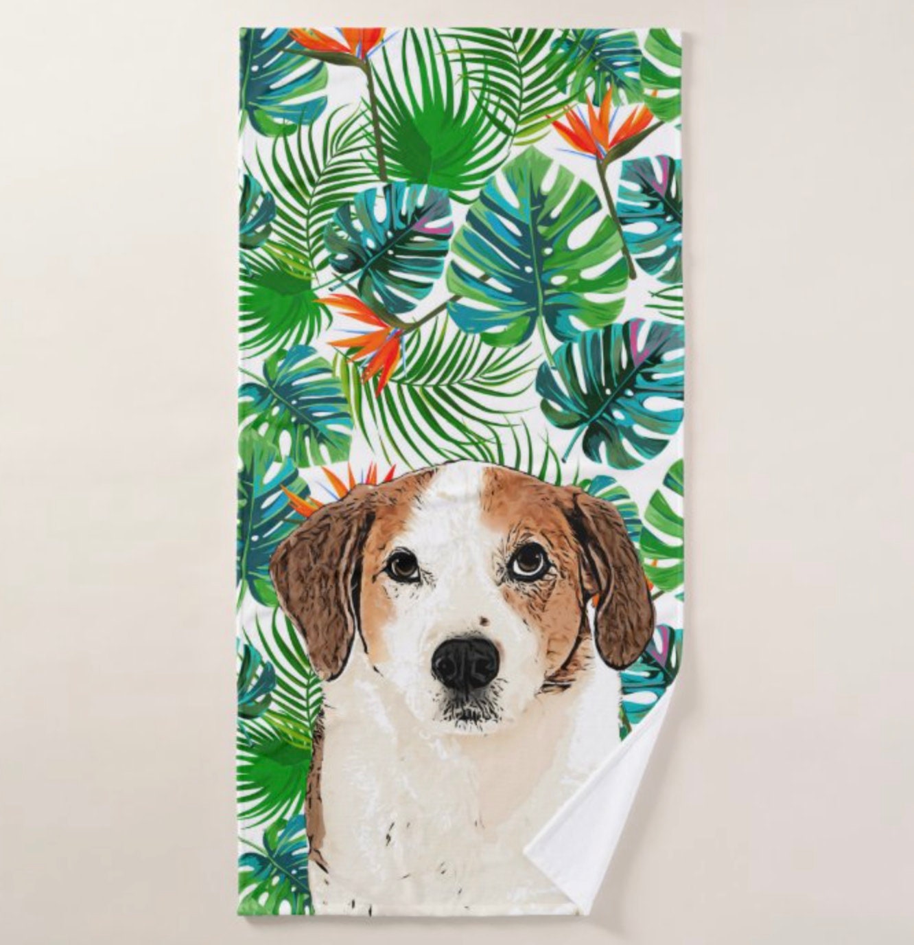 Towel with your Pet, Custom Beach Towel, Personalised Pet on a Towel, For Pet Lovers, Gift For Dog Lovers, Personalised Beach Towel