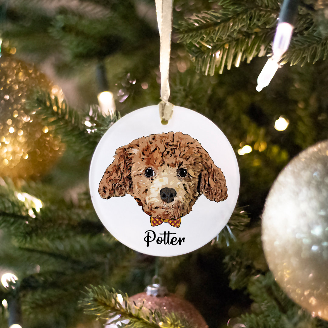 Custom Pet Ornament Christmas Ornament Pet Memorial Etsy
