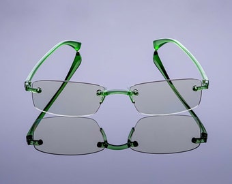Italy made anti blue light glasses - lightweight, flexible, Memflex TR90 Swiss Technology