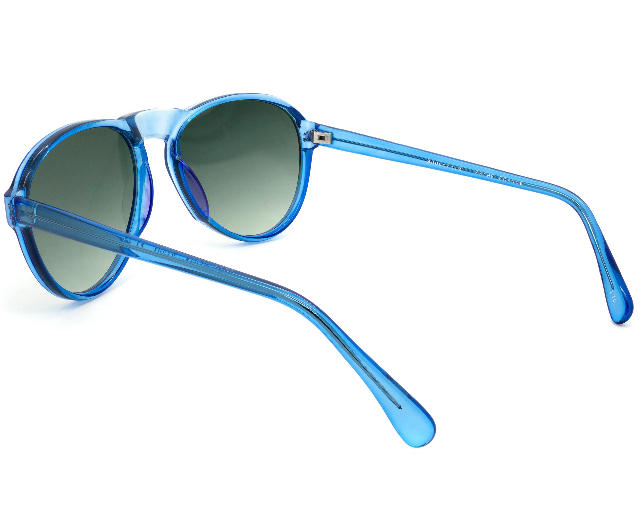 Vintage Bourgeois Aviator Sunglasses: 70s French Pilot  display picture 1
